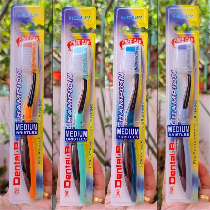 TVP DENTAL - B CHAMPION ADULT MEDIUM TOOTHBRUSH | Lazada PH