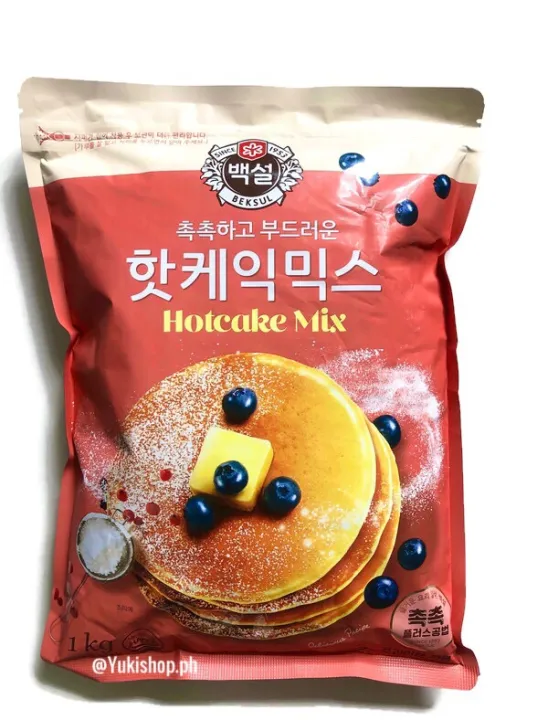 Korean Beksul Hotcake Mix (1kg) Lazada PH