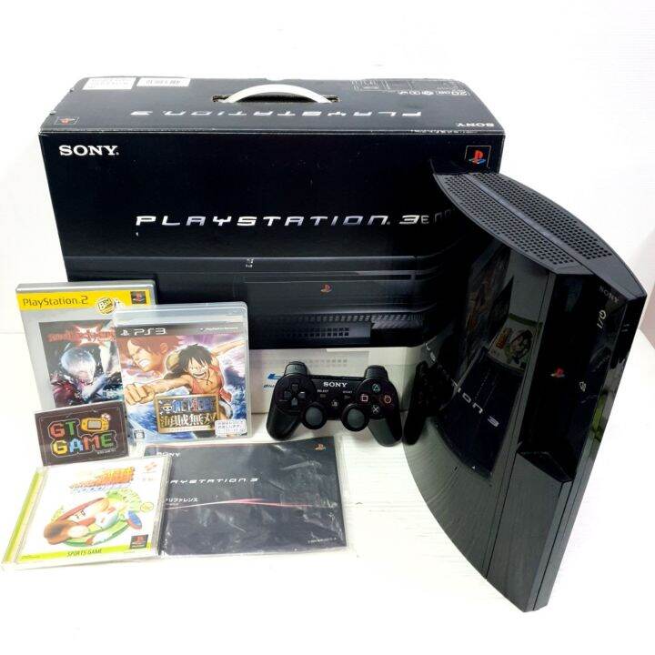 SONY PS3 20 GB 🎮 CECHB00 Boxed 🕹 📟 Japan 🇯🇵 Menu Eng. Cfw