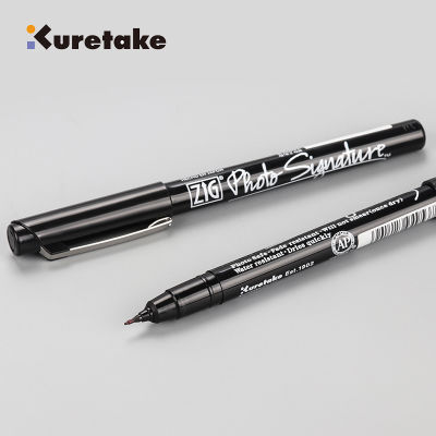 Kuretake ญี่ปุ่น kuretake ปากกาฟิลินน์ไม้ไผ่อู๋จู๋ปากกาฟิล์มปากกาโปรเจคเตอร์ปากกามาร์กเกอร์ปากกาเข็มอเนกประสงค์ปากกาเครื่องหมายปากกาน้ำมัน