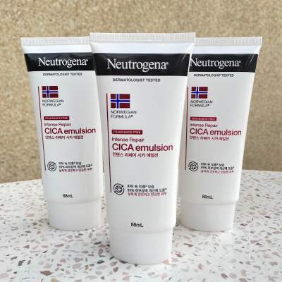 ✅ พร้อมส่ง  🌸 Neutrogena  Cica Emulsion 88 ml.