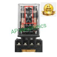 MK2P MK-2P ของใหม่ ซ็อกเก็ตรีเลย์ 8 PIN 2P 220V AC COIL พร้อมฐานซ็อกเก็ตขนาดเล็ก รีเลย์แม่เหล็กไฟฟ้ารีเลย์