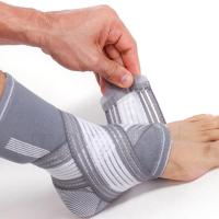 ผ้าสวมซัพพอร์ตข้อเท้าลดปวดกล้ามเนื้อ Jingba ankle support