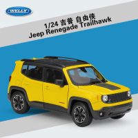 รถ 1:24 Jeep Renegade Trailhawk [Welly]