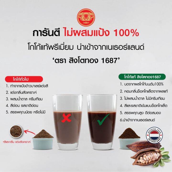 กลัวสมองเสื่อม-แนะนำ-ดื่ม-โกโก้-โกโก้แท้-ผงโกโก้-cocoa-powder-เกรดนำเข้าจากเนเธอร์แลนด์-รับรองคุณภาพ-กลิ่นหอม-รสชาติดี-ทานง่าย-ขนาด-400-กรัม