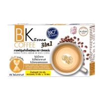 กาแฟบีเค เซเว่น กาแฟปรุงสำเร็จ BK7 3in1 BK Coffee Seven 1กล่อง10ซอง.