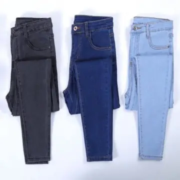 Wide leg Seluar jeans Perempuan Korean Style women's loose high waist  straight pants women Mopping Ladies Pants Baggy Celana Jeans Wanita Viral  Murah