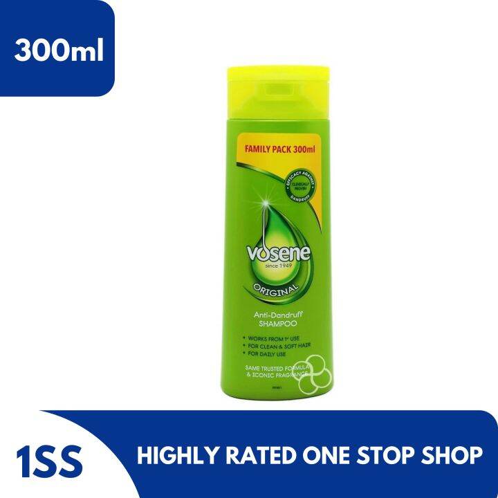 Vosene Original AntiDandruff Shampoo, 300ml Lazada PH