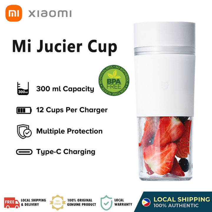 Xiaomi Mijia Portable Juicer Cup Rechargeable Fruit Blender MJZZB01PL