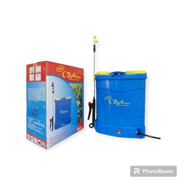 Sprayer CBA Elektrik 16 Liter Tanki Semprot Alat Pertanian | Lazada ...