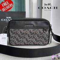 กระเป๋าสะพายผู้ชาย COACH CF484 GRAHAM CROSSBODY WITH COACH MONOGRAM PRINT