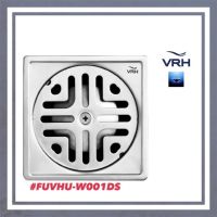 #VRH#ตะแกรงกันกลิ่นทรงสี่เหลี่ยมฝากลม#FUVHU-W001DS