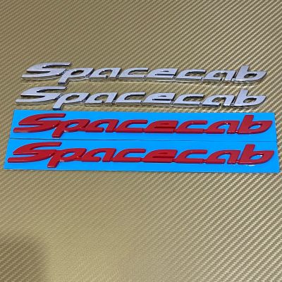 โลโก้ Spacecab ติดข้างประตู isuzu D-MAX ปี 2012-2019 ขนาด* 2.3 x 28 cm ราคาต่อคู่