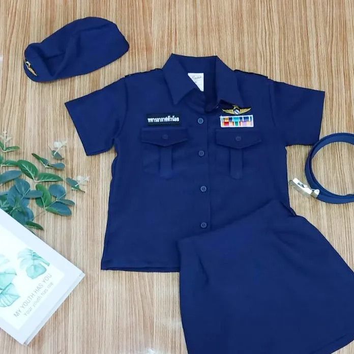 ชุดแฟนซี-ชุดทหารอากาศเด็ก-มีไซส์-2-9ปี-ชุดทหารอากาศเด็กชาย-ชุดทหารอากาศเด็กหญิง-ชุดอาชีพในฝัน