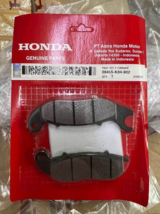 Honda Genuine Rear Brake Pads for CRF150 06435kspb02 Lazada PH