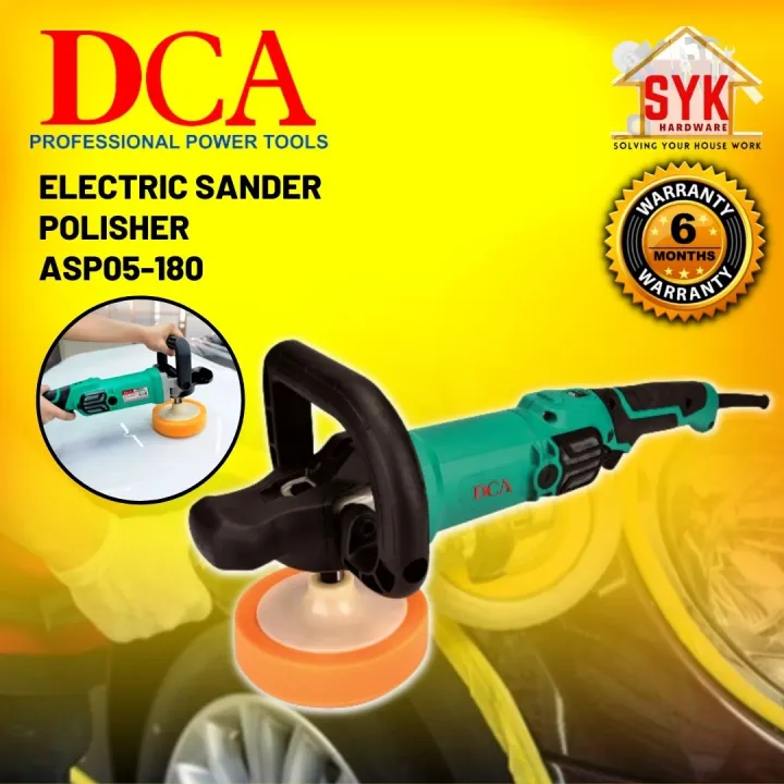 SYK DCA ASP05180 Electric Sander Polisher Car Polish Machine Polishing