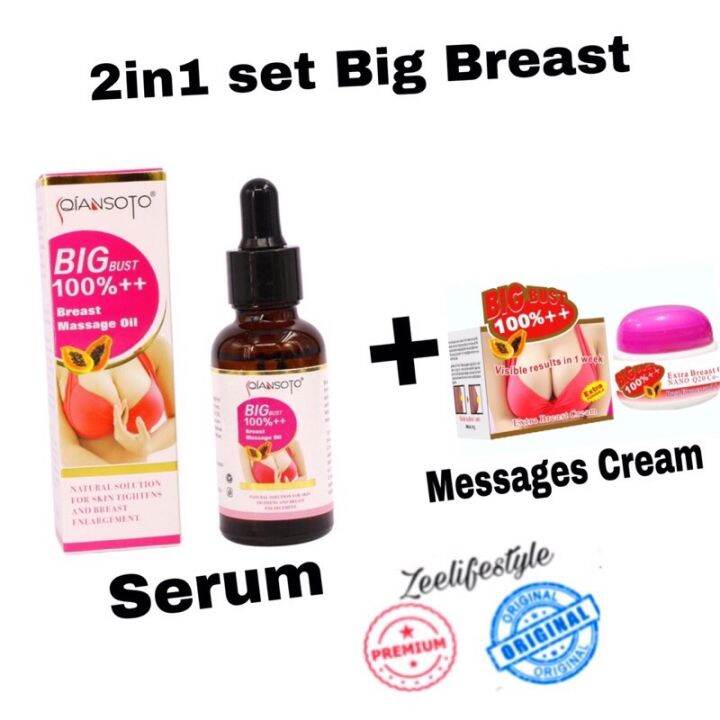 QIANSOTO BIG BUST BREAST CREAM Lazada