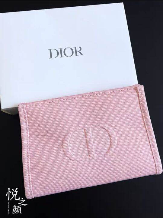 💄กระเป๋า DIOR COSMETIC BAG PINK Lazada.co.th