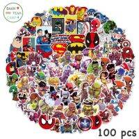 สติ๊กเกอร์ ฮีโร่ 306 มาเวล 100ชิ้น Marvel ironman ไอรอนแมน ธอ สไปเดอร์แมน กัปตันอเมริกา ฮัค มาเวล