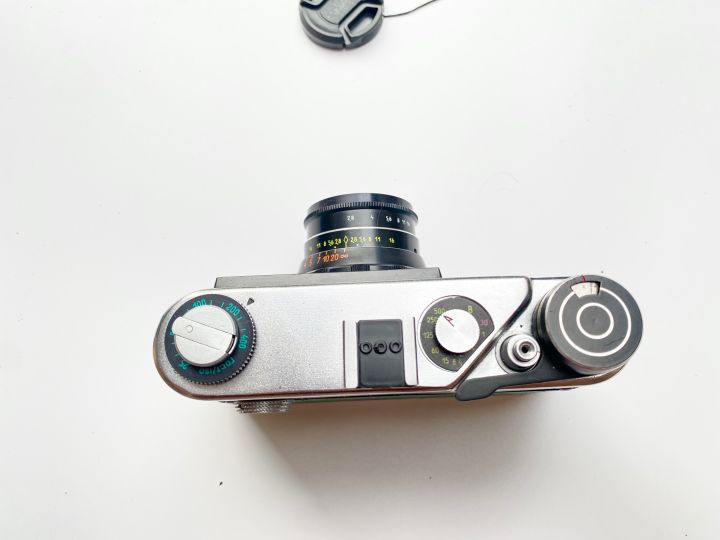 กล้องฟิล์ม-เรนจ์ไฟน์เดอร์-fed-5b-พร้อมเลนส์