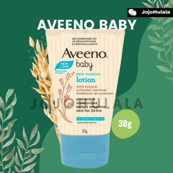 Aveeno Baby Daily Moisturising Lotion Travel Size 30g Lazada