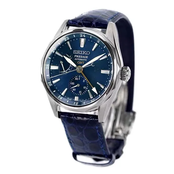 JDM] BNIB Seiko Presage SARF013 Ocean Traveler Mechanical Titanium GMT Blue  Dial Made in Japan Men Watch | Lazada Singapore