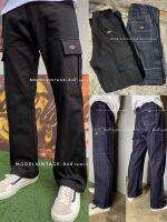 คาร์โก้6กระเป๋าผ้ายีนส์หนาDickies ใส่ได้ทั้งผู้ชายและผู้หญิงมีเอว23-40