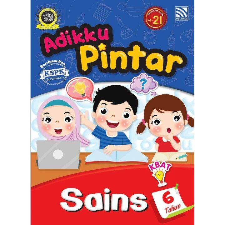 Adikku Pintar Sains (Buku Aktiviti Pra Sekolah 6 Tahun) 2021 | Lazada