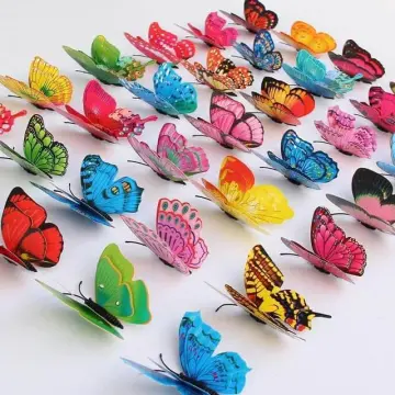 7 inches Butterfly wall decorations