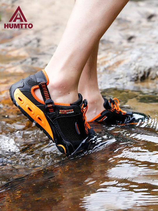 Humtto men's upstream outdoor sale trekking wading aqua shoes