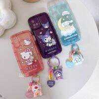 มาใหม่ เคสนิ่ม ขอบกันกระแทก ลายการ์ตูนน่ารัก พร้อมสายห้อย สำหรับ OPPO A15 A16 A16K A17 A77S A78 A57 A94 A95 A96 A54 Reno7z Reno8z A54 A5S A12 F9 A52020 A74 A31