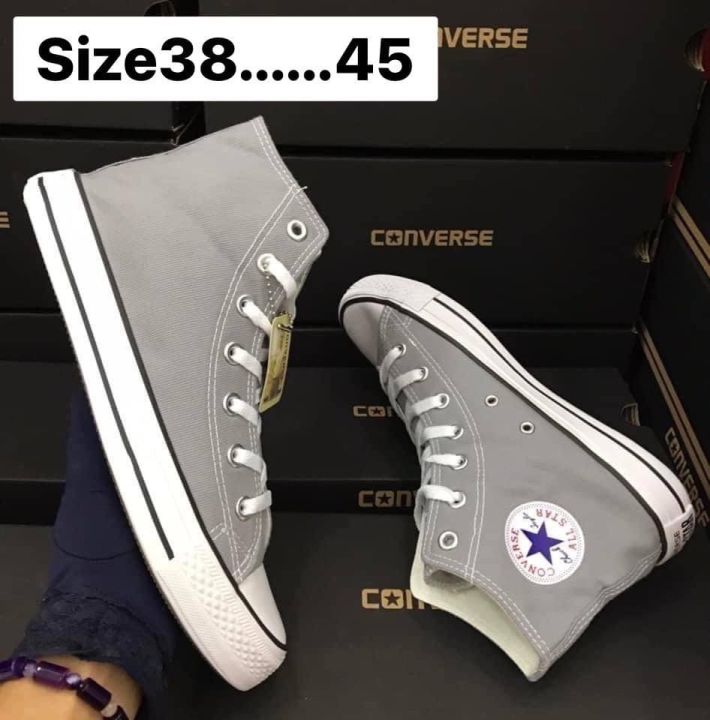 รองเท้าผ้าใบ-convers-all-star-หุ้มข้อ-มีไซด์-36-ถึง-45-สินค้าพร้อมจัดส่ง