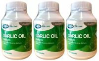 Mega we care garlic oil 100 เม็ด x 3 ขวด