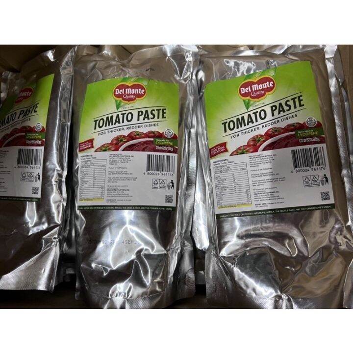 DEL MONTE TOMATO PASTE 1KG Lazada PH