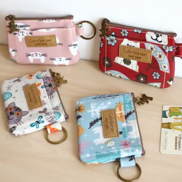 Miffy Rabbit Bear Canvas Embroidered Mini Cartoon Hand Bag Lipstick Coin  Purse Small Objects Sanitary Napkin Storage Bag | Shopee Singapore
