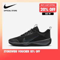 Nike Kids Omni Multi-Court (Gs) Shoes - Black ไนกี้ รองเท้าเด็ก Omni Multi-Court (Gs) - สีดำ