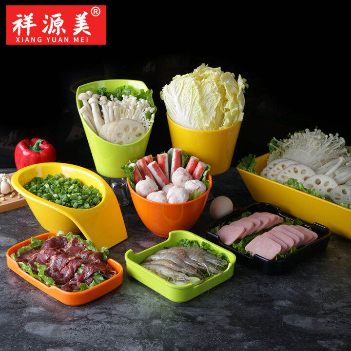 Xiangyuan Amerika Melamin Hot Pot Restoran Peralatan Makan Mangkuk