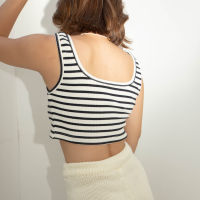 Summerdaze - Iris Top in Black Stripes  *สินค้าพรีออเดอร์ รอ 10 วัน*