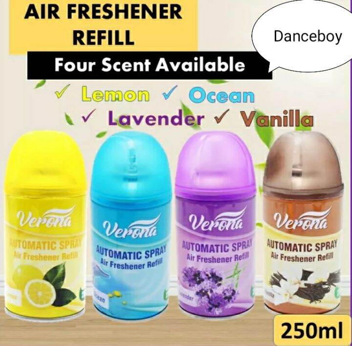Verona Air Freshener Refill(250ml) Automatically Spray Air Fragrance