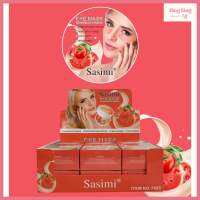 (7023) Sasimi Watermelon and Tomato Eye Mask มาส์กใต้ตาเเตงโมเเละมะเขือเทศ ช่วยลดถุงใต้ตาเเละจุดด่างดำ