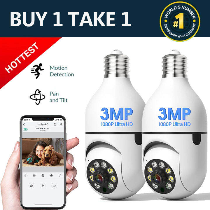 CCTV Camera Connect Cellphone buy 1 take 1 CCTV Camera WIFI Connect