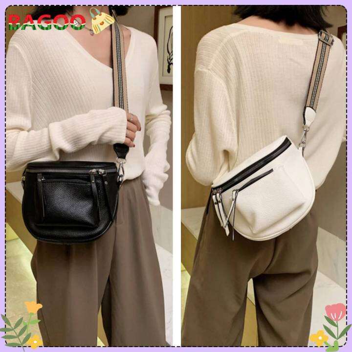 Korean Casual Waterproof Dumpling Shoulder Sling bag for Woman on sale