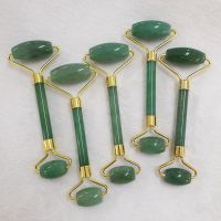 กัวซา กัวซาหยก กัวซาหยกแท้ กัวซาทรงลูกกลิ้ง(Green Aventurine)ชิ้นละ350