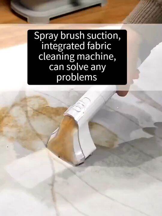 Household Fabric Vacuum Cleaner for Sofa Carpet Curtain Spray Suction