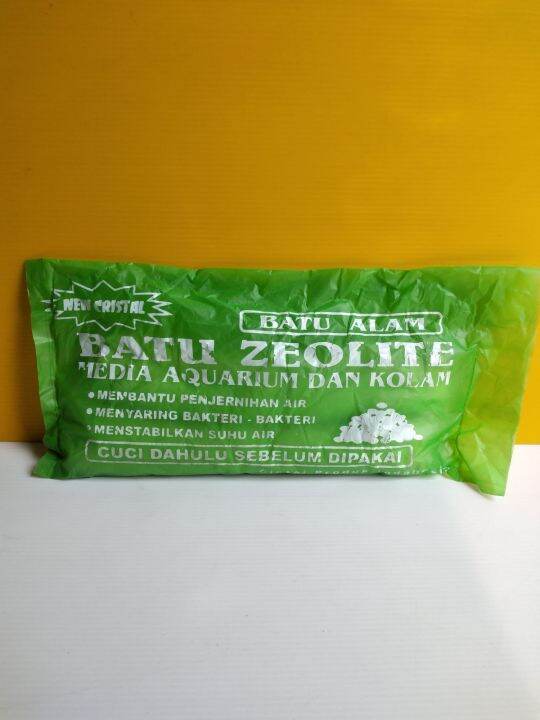 Batu zeolit batu alam media aquarium kolam filter waring Lazada Indonesia