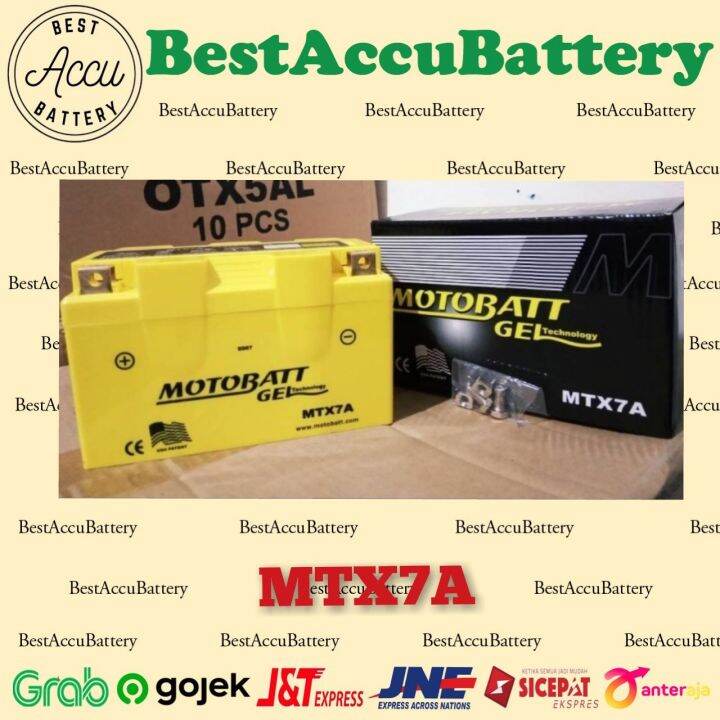Aki Motor Pulsar 200NS, Pulsar NS200 Motobatt MTX7A | Lazada Indonesia