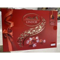 Lindt Lindor 168 G. ช็อกโกแลตนม สอดไส้ ทรัฟเฟิล ( ลินด์ ลินเดอร์ )