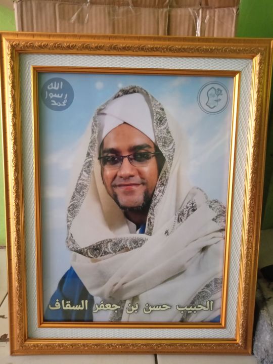 Bingkai/figura Foto/poster Habib Hasan Bin Jafar Assegaf Dan Para ...