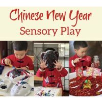 Chinese New year Sensory play พร็อพประกอบกิจกรรมตรุษจีน