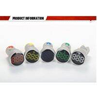 AC / DC Volt Indicator วัดค่าแรงดัน แบบมีตัวเลข  ดิจิตอล โวลต์แรงดันไฟตรง/ไฟสลับ ขนาด 22มิล